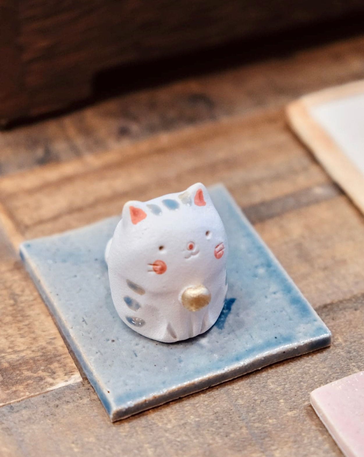 Rabbit Ceramic Incense Holder