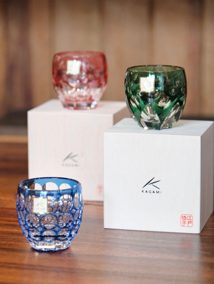 [SAKE CUP] SAKE CUP DAFFODIL BY SATOSHI NABETANI MASTER OF TRADITIONAL CRAFTS | EDO KIRIKO | KAGAMI CRYSTAL (Copy)