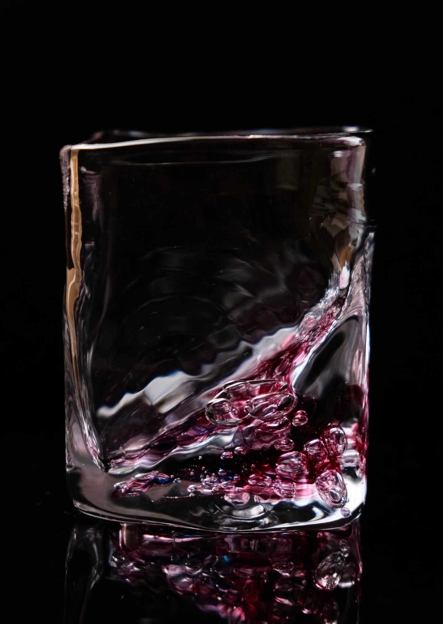 ARTISANS-荒木桜子 Oko Araki HANDMADE WHISKEY GLASS （Pink）