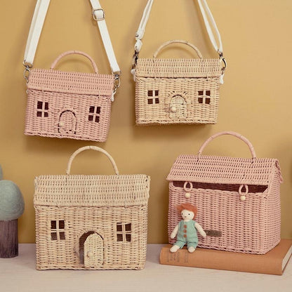 Olli ella Rattan Casa Bag