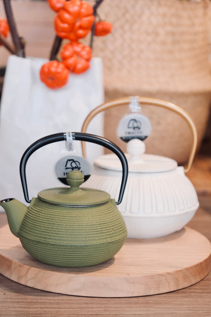 IWACHU Nambu Tekki Cast Iron 320ml "Matcha Green" Teapot （Gift Box）