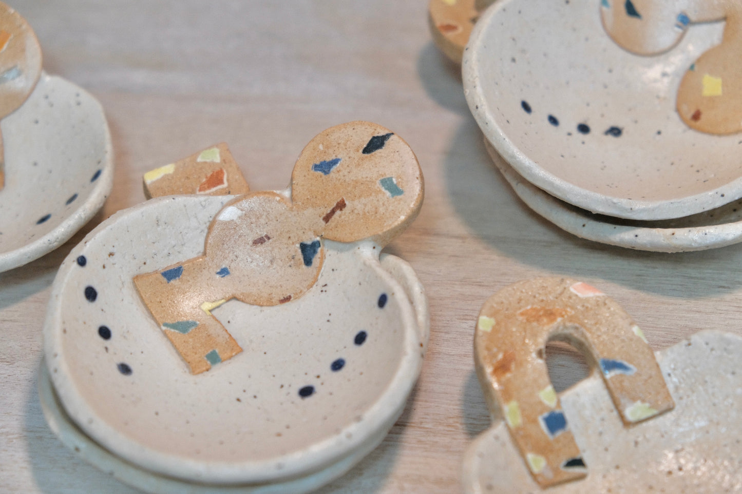 Hacorie-ハコリエ Handmade Ceramic Multiple Colors mini Sauce Plate