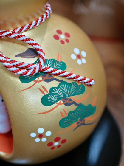 Lucky Snake with Golden Gourds