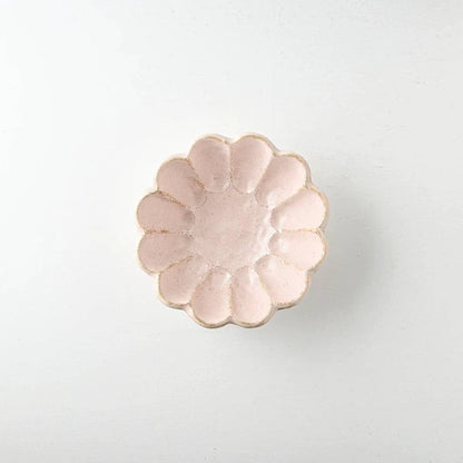 KANEKO KOHYO Rinka "Pink" Flower 12cm/4.5inch Rinka Small Dish Bowl