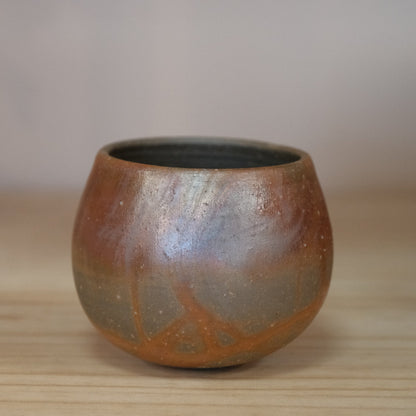 Bizen Yaki Artist-Mori Toshiaki Handmede ceramic Swing Cup