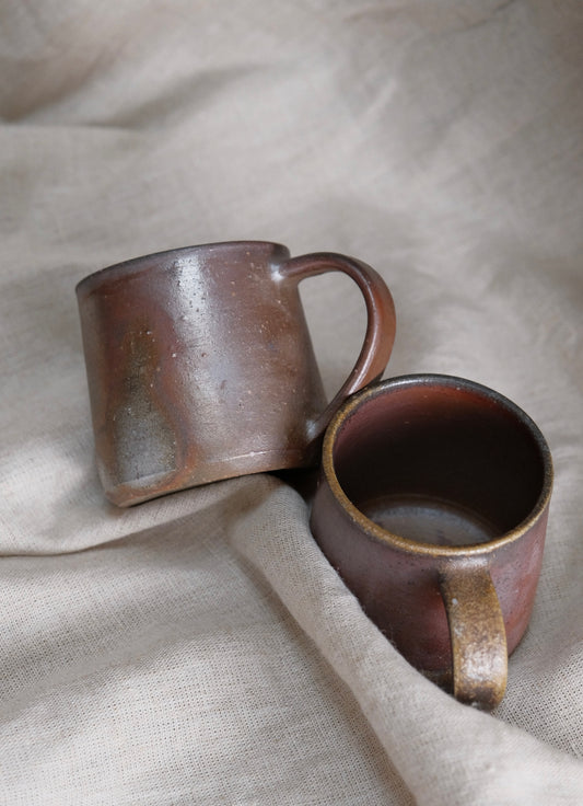 Bizen Yaki Handmede ceramic Mug Cup