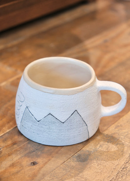 Artisans-hapun pottery 拜志睦子 Handmade Ceramic Mug