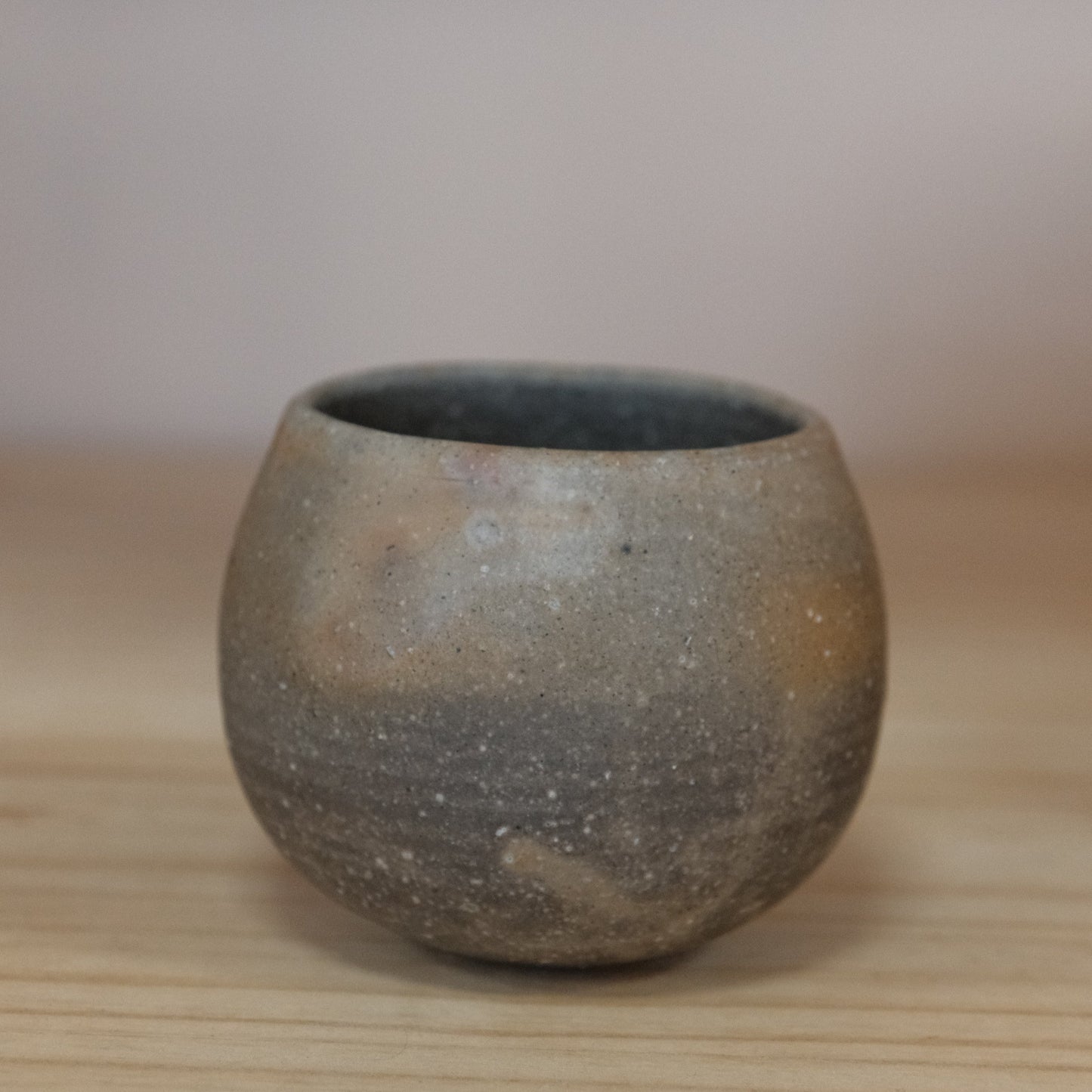 Bizen Yaki Artist-Mori Toshiaki Handmede ceramic Swing Cup