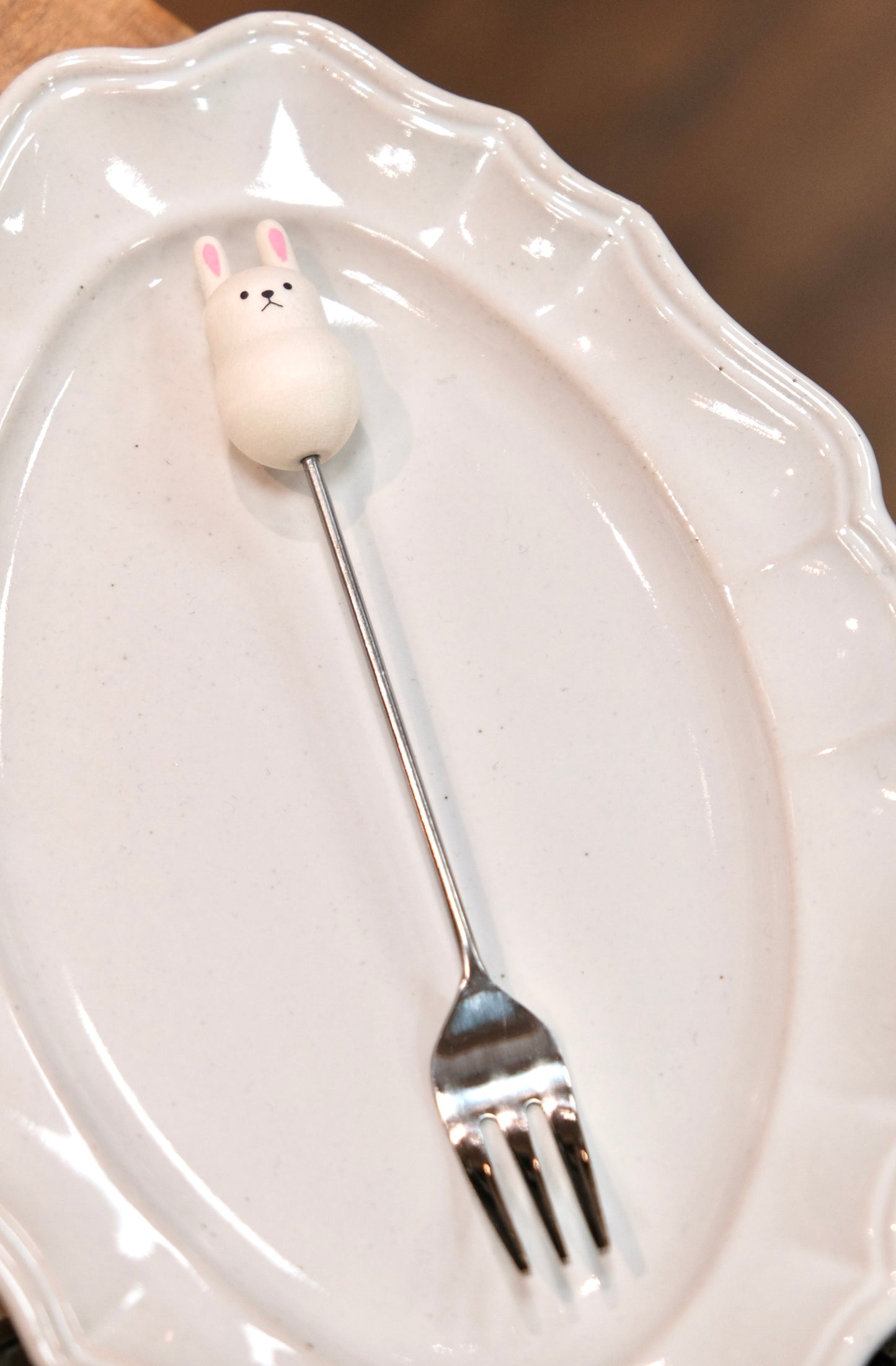 Japan Plumpy Cute Animals Chopsticks Dessert Fork/Spoon