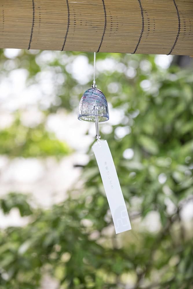 ADERIA Handmade Tsugaru Vidro Wind Chime (Cool) Haruka