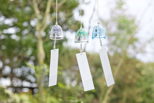 ADERIA Handmade Tsugaru Vidro Wind Chime (Cool) Haruka