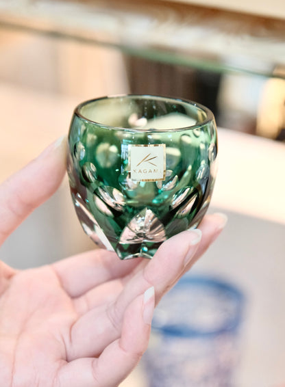 [SAKE CUP] SAKE CUP DAFFODIL BY SATOSHI NABETANI MASTER OF TRADITIONAL CRAFTS | EDO KIRIKO | KAGAMI CRYSTAL (Copy)