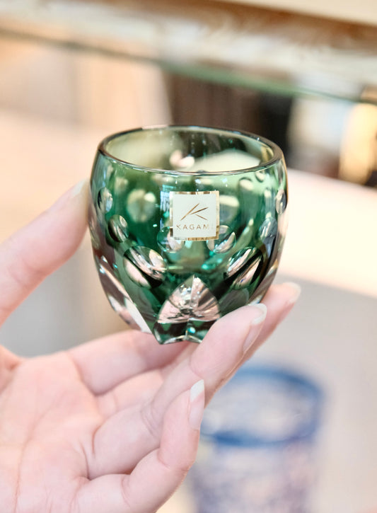 [SAKE CUP] SAKE CUP DAFFODIL BY SATOSHI NABETANI MASTER OF TRADITIONAL CRAFTS | EDO KIRIKO | KAGAMI CRYSTAL (Copy)