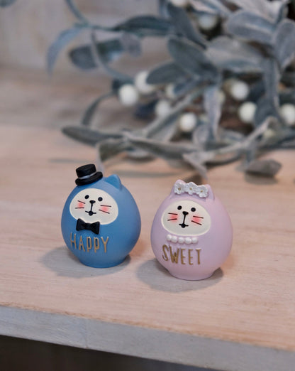 Decole Happy Sweet Couple Ornaments