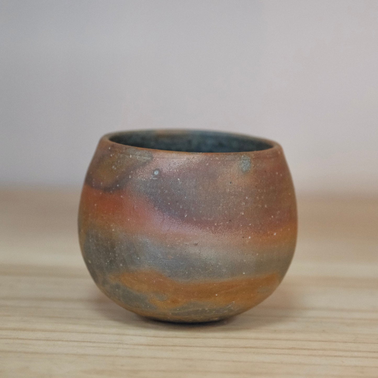 Bizen Yaki Artist-Mori Toshiaki Handmede ceramic Swing Cup