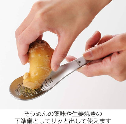 Japan Made Stainless steel Condiment Grater Spoon