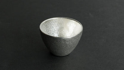 能作NOUSAKU 100% Tin Sake cup Japanese   (Gift Box)