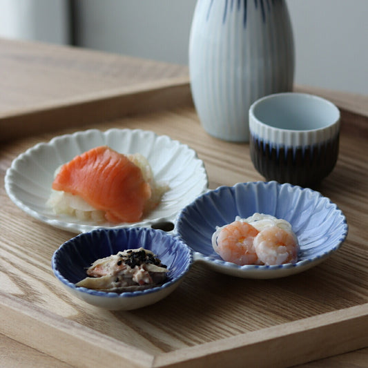 Arita ware Flower Plates