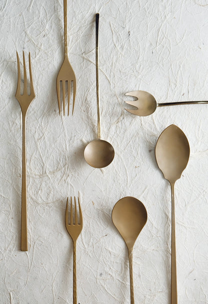 Artisans-樫原ヒロ Handmade Brass Dessert Fork