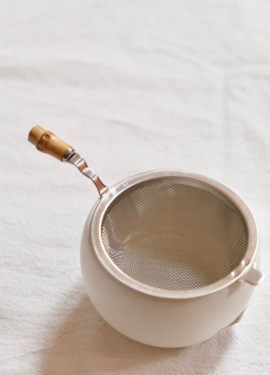 Tea strainer Bamboo handle