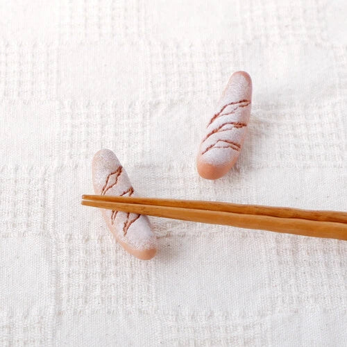 Japan Made Ceramic Chopstick Rest Bakery Selection