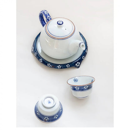 Hasami Ware (洸琳窯) Handmade Tea set with Tray