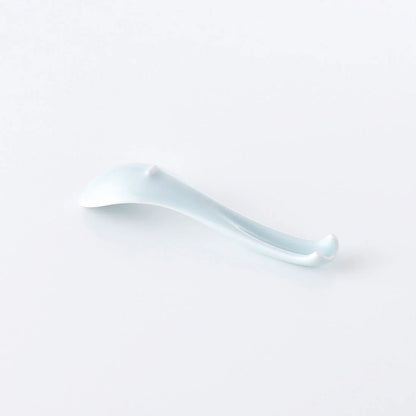 Japan Made Hakusan Porcelain Soup Spoon