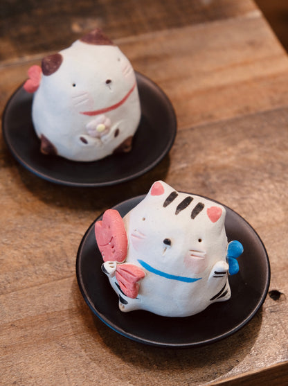 Cute Cat 2 way use Incense Holder