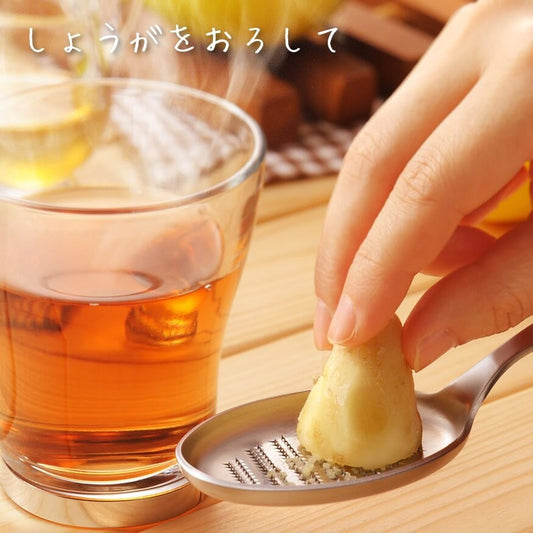 Japan Made Stainless steel Condiment Grater Spoon