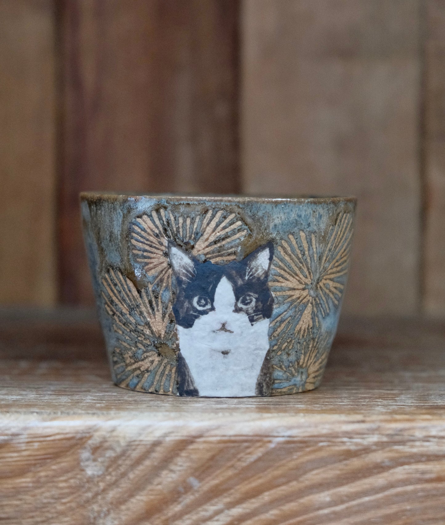 Artisans-森安幸代 Acne Pottery Studio Handmade Choko Cup (Cat#2)