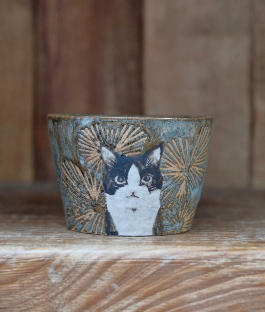 Artisans-森安幸代 Acne Pottery Studio Handmade Choko Cup (Cat#2)