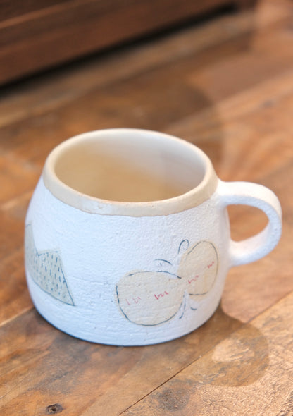 Artisans-hapun pottery 拜志睦子 Handmade Ceramic Mug