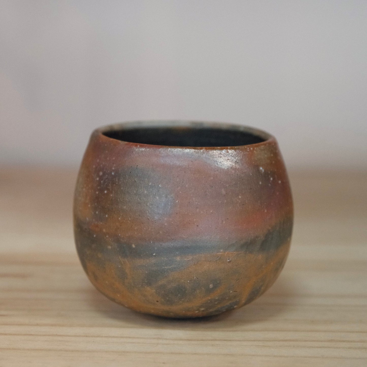 Bizen Yaki Artist-Mori Toshiaki Handmede ceramic Swing Cup