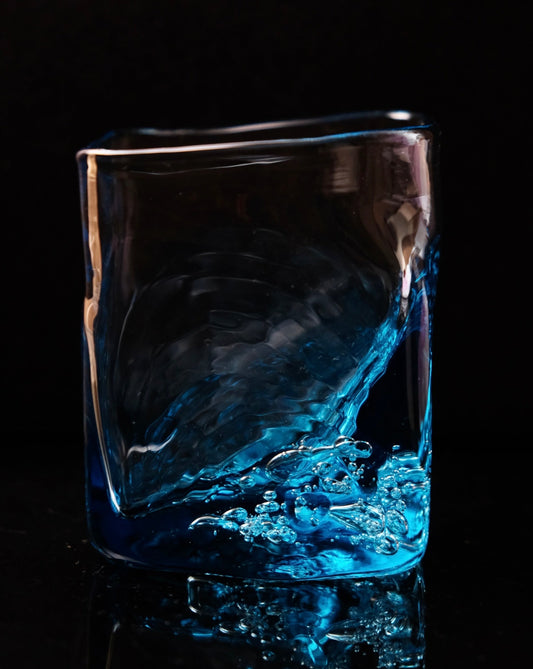 ARTISANS-荒木桜子 Oko Araki HANDMADE WHISKEY GLASS （Limited All Blue）