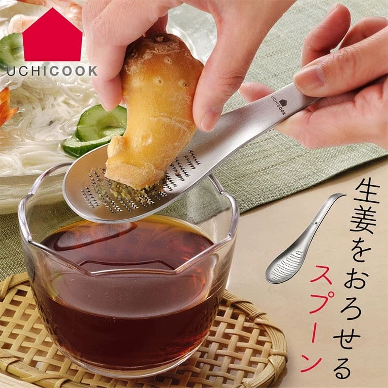 Japan Made Stainless steel Condiment Grater Spoon