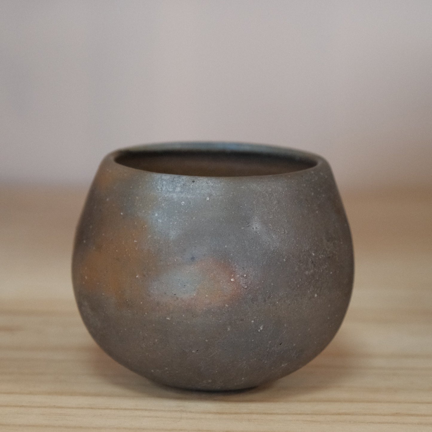 Bizen Yaki Artist-Mori Toshiaki Handmede ceramic Swing Cup