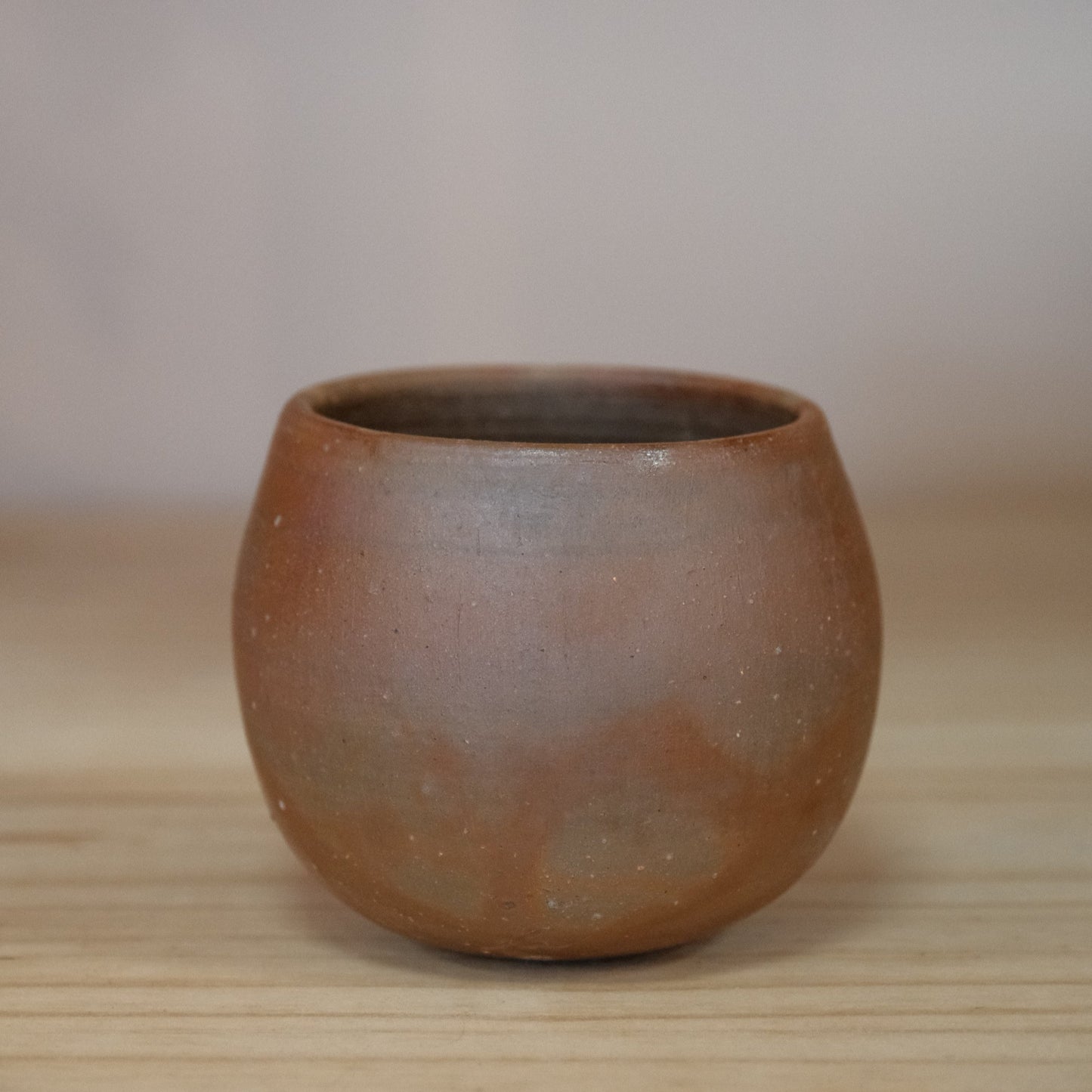 Bizen Yaki Artist-Mori Toshiaki Handmede ceramic Swing Cup