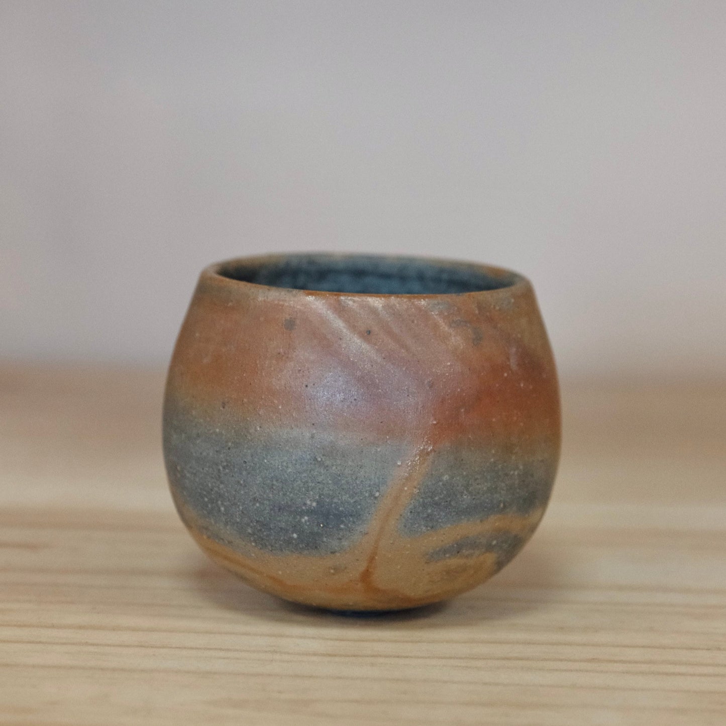 Bizen Yaki Artist-Mori Toshiaki Handmede ceramic Swing Cup