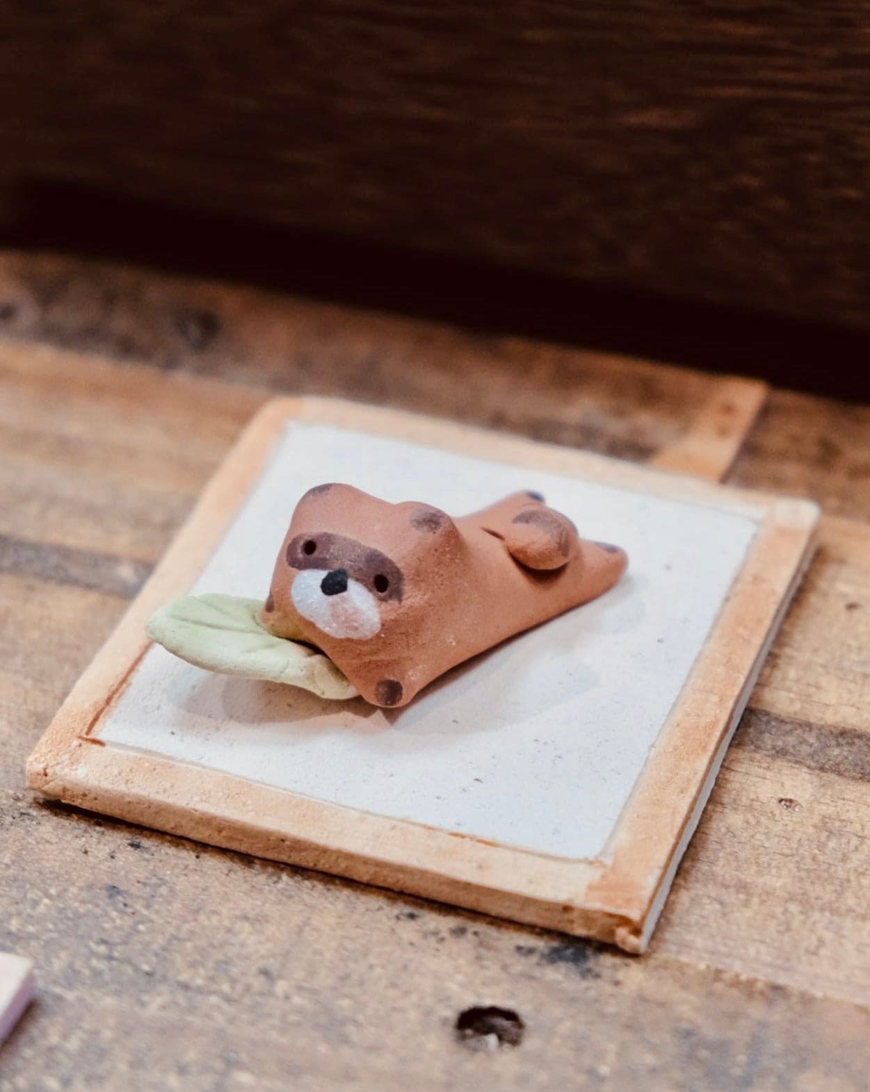 Rabbit Ceramic Incense Holder