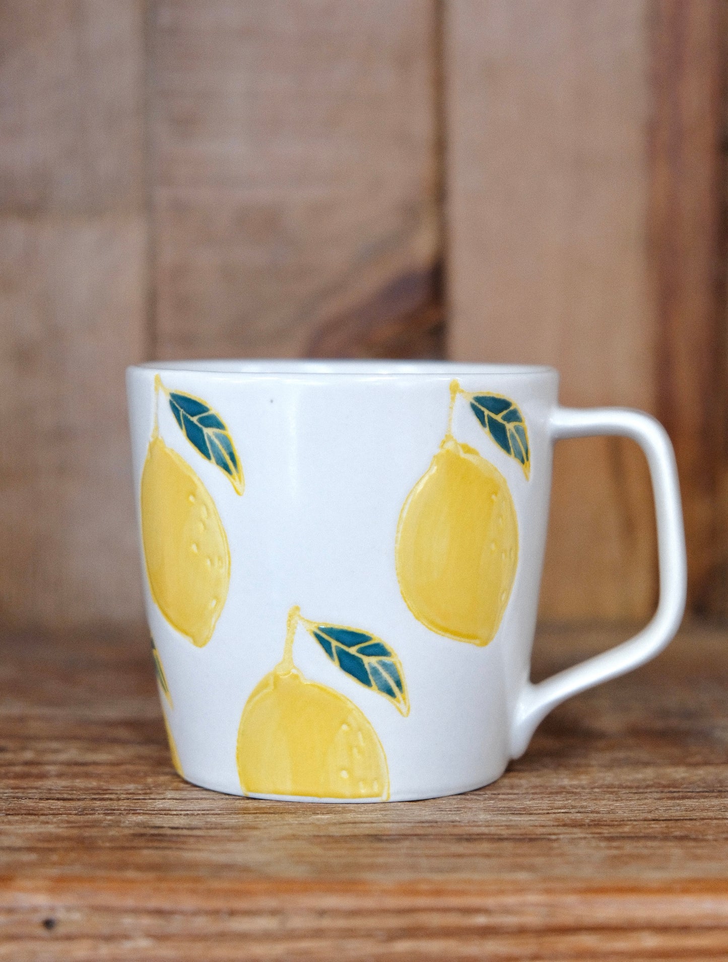 Hasami Yaki  handcraft Lemon Mug