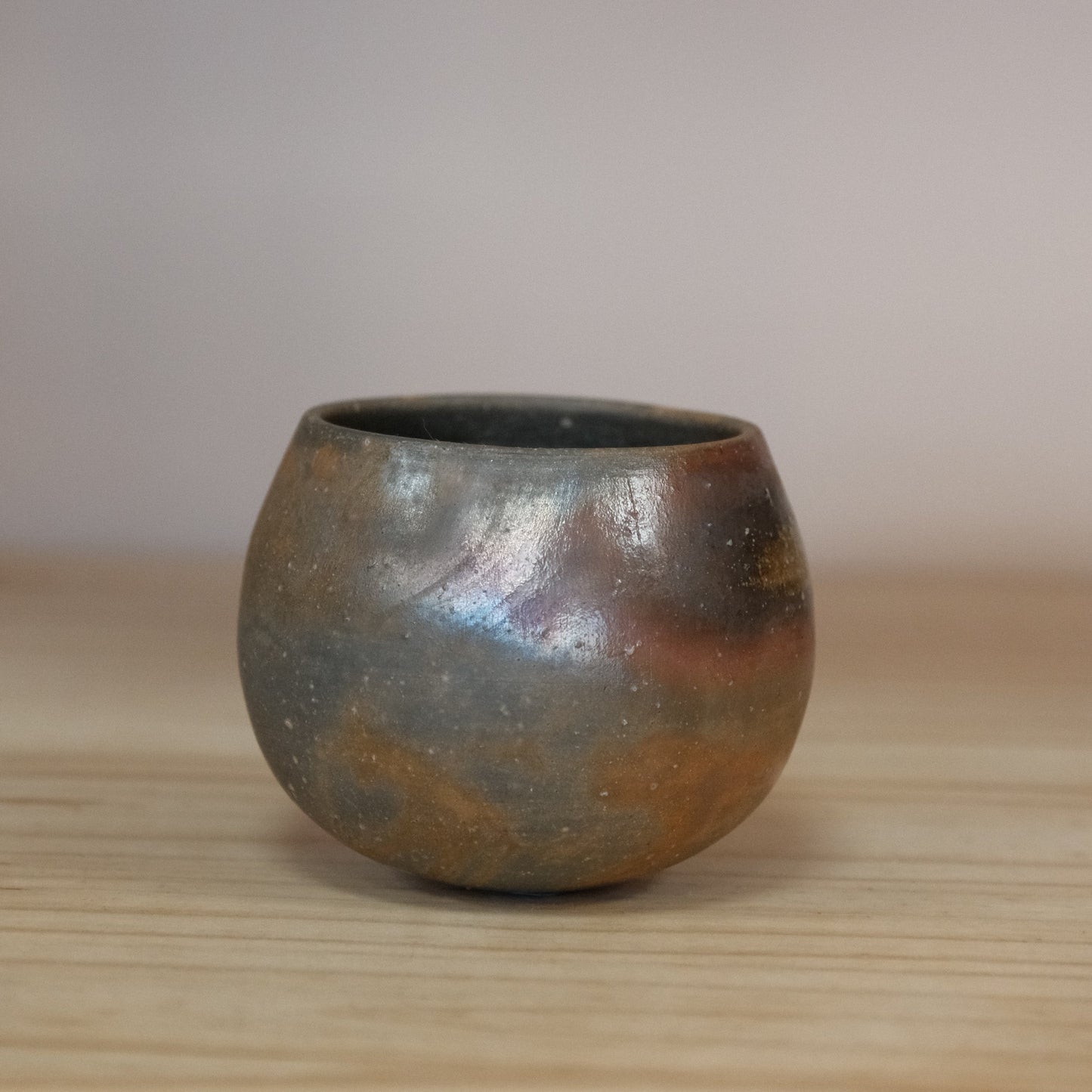 Bizen Yaki Artist-Mori Toshiaki Handmede ceramic Swing Cup