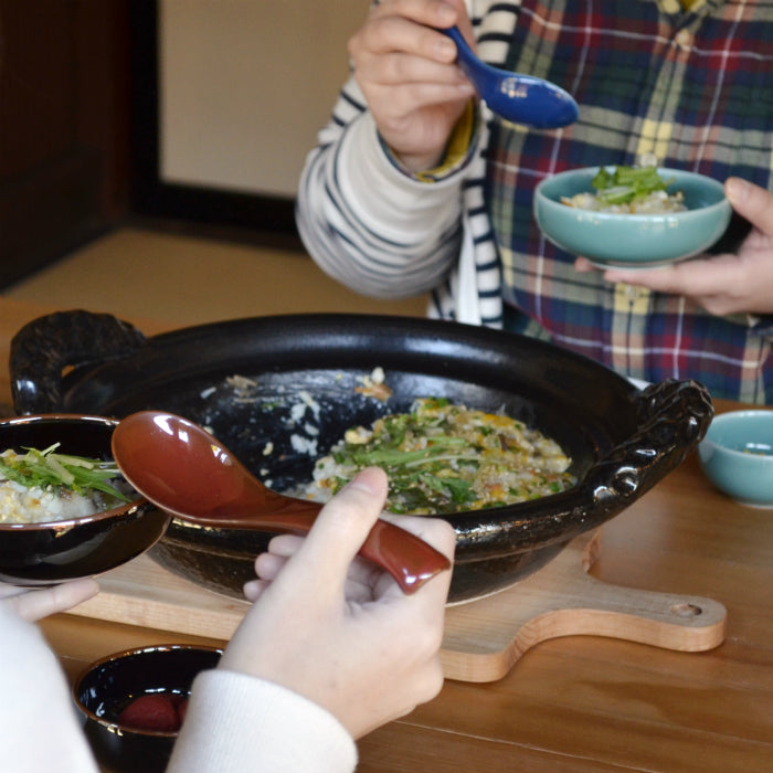 Japan Made Hakusan Porcelain Soup Spoon