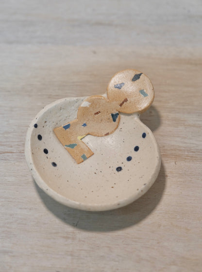 Hacorie-ハコリエ Handmade Ceramic Multiple Colors mini Sauce Plate