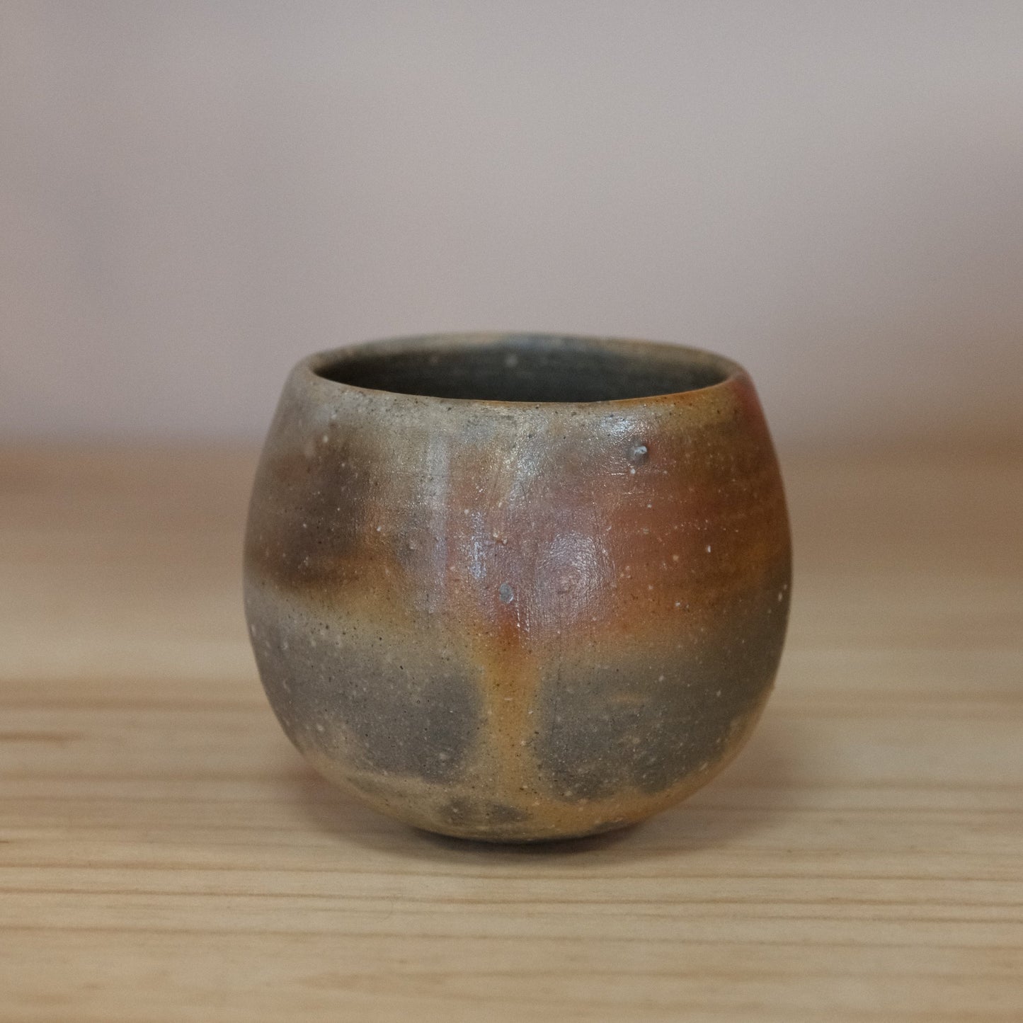 Bizen Yaki Artist-Mori Toshiaki Handmede ceramic Swing Cup