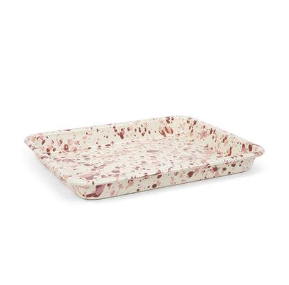 Crow Canyon Home Catalina Small Rectangle Tray - Desert Rose