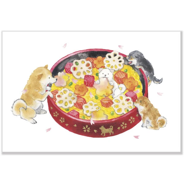 Japan Made Assorted Postcard Shiba Inu