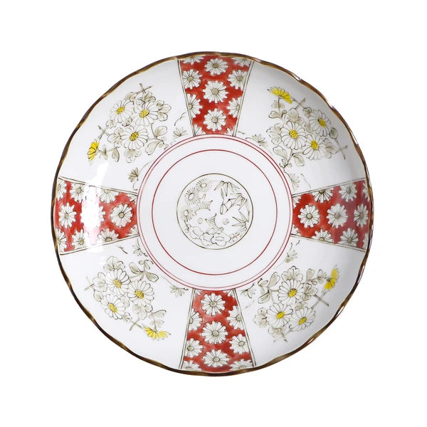 Japan  Mino Ware Chrysanthemum collection