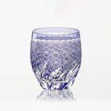 [KAGAMI CRYSTAL] Whiskey Glass FUUGA By HIDEAKI SHINOZAKI Master Of Traditional Crafts Edo Kiriko