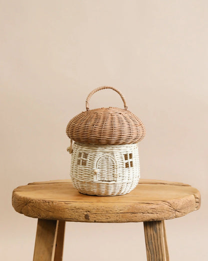 Olli ella Rattan Mushroom Basket