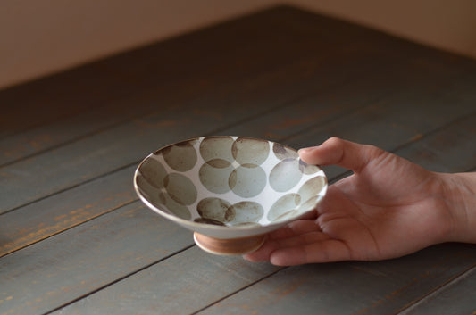 Japan Hasami ware Zoe Rice Bowl （Dots）